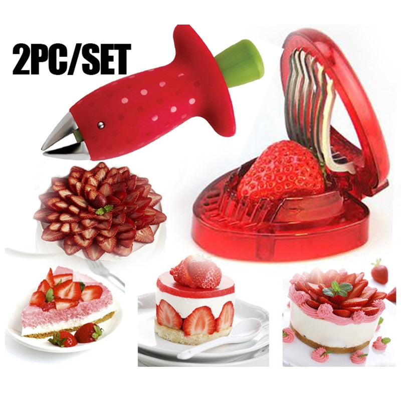 Fruit Strawberry Slicer Cutter