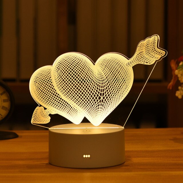 3D Acrylic Table Lamp