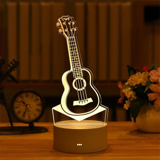 3D Acrylic Table Lamp